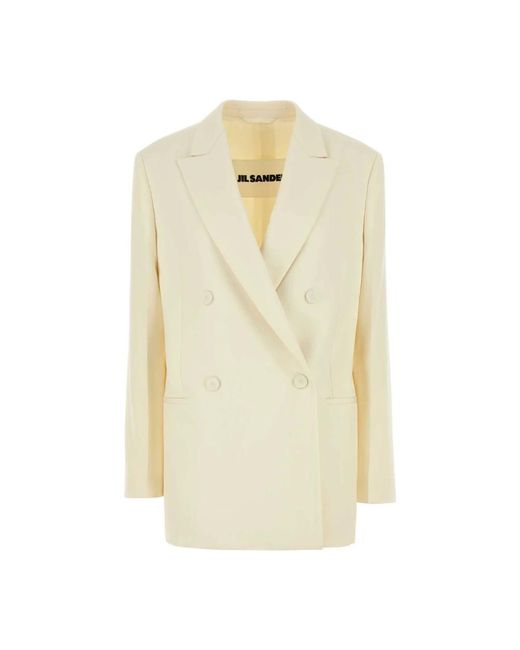 Jil Sander Natural Blazers