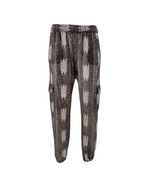 Bazar Deluxe Gray Slim-Fit Trousers