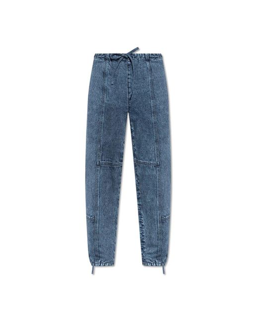 Rag & Bone Blue Slim-Fit Trousers
