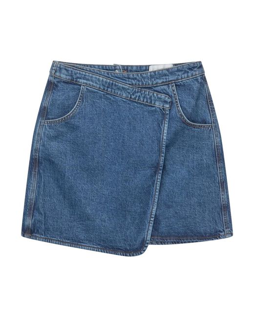 Munthe Blue Denim Shorts