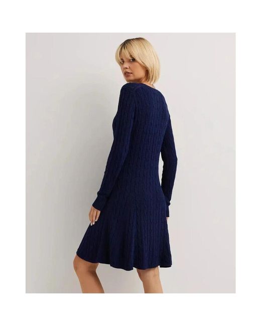 Ralph Lauren Blue Mini-kleid
