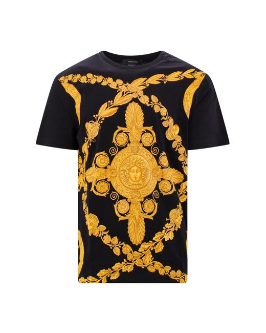 Versace T-Shirts in Black für Herren