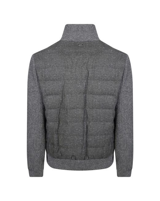Down Jackets Herno pour homme en coloris Gray