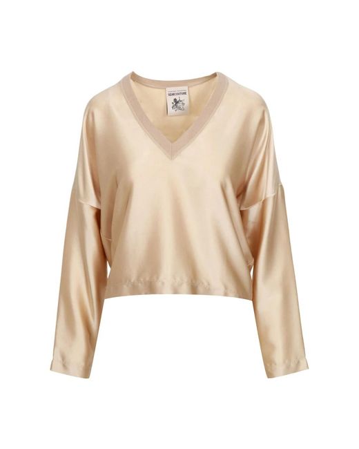 Blouses Semicouture de color Natural