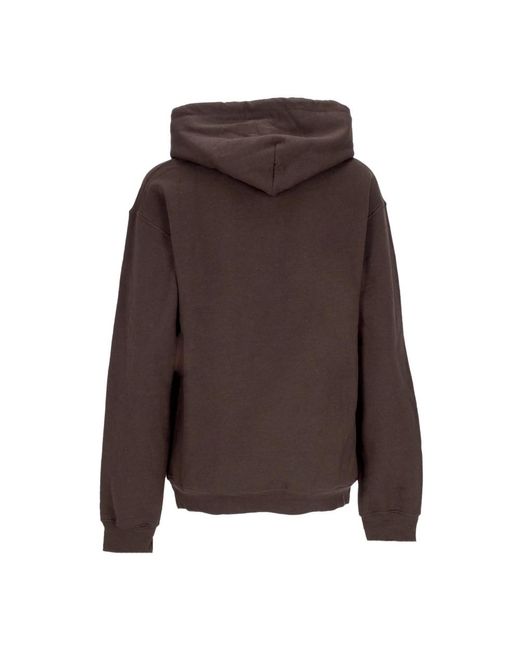 Obey Brown Vogel Old School Hoodie Pullover