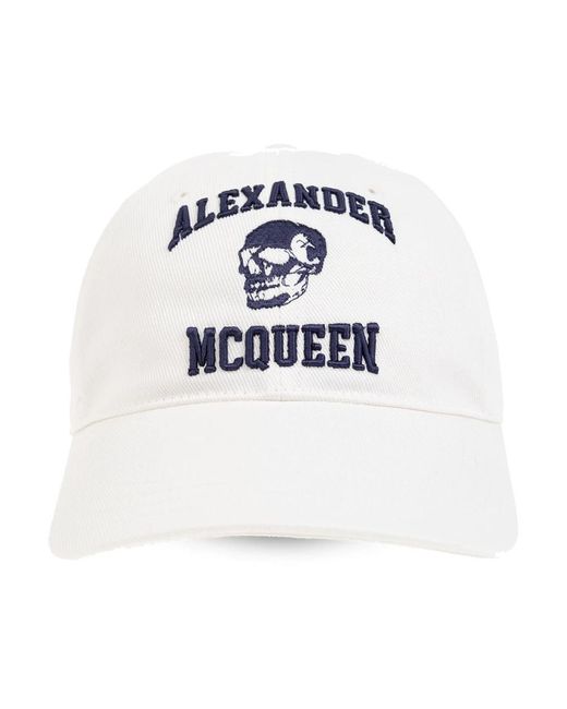 McQueen White Hats & Caps for men