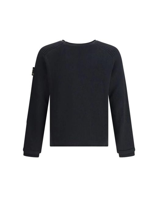 Premiata Blue Round-Neck Knitwear for men