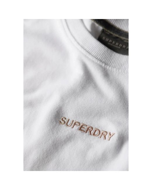 Superdry Stylisches t-shirt für männer in White für Herren