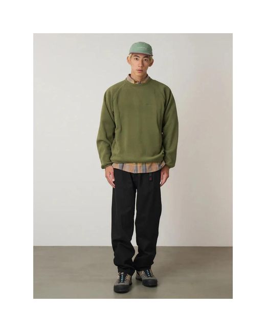 Gramicci Black Wide Trousers for men