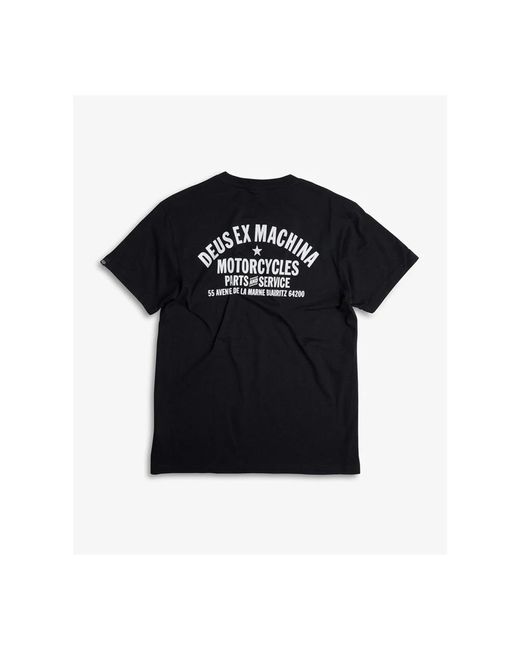 Deus Ex Machina Black T-Shirts for men