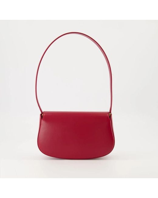 Saint Laurent Red Shoulder Bags