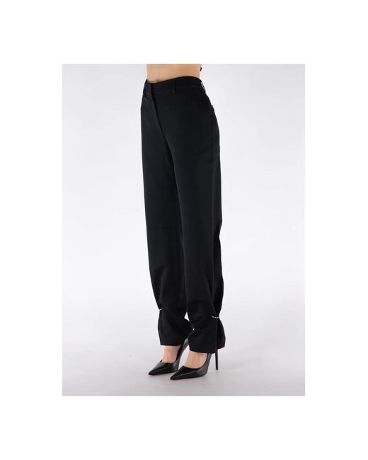 Straight Trousers J.W. Anderson de color Black