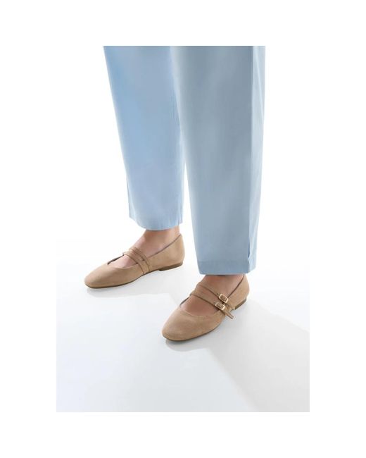 Voile Blanche White Ballerina Shoes