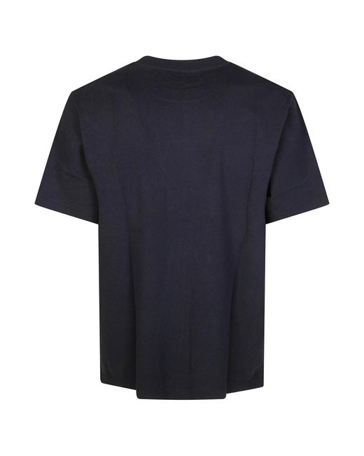 Maison Kitsuné Blue T-Shirts for men