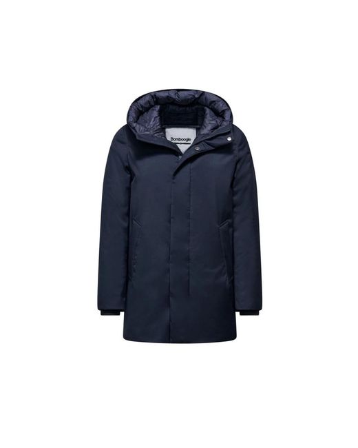 Bomboogie Jassen ,Blauw ,Wol Aberdeen Thermal Jacket in het Blue voor heren