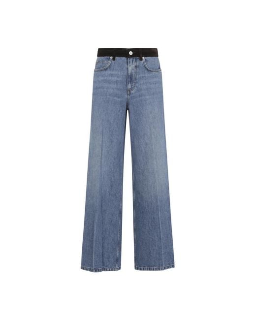 Marni Blue Blaue Jeans Für Frauen Aw25