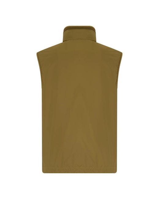 Moncler Green Vests for men