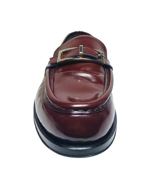 Sergio Rossi Purple Loafers