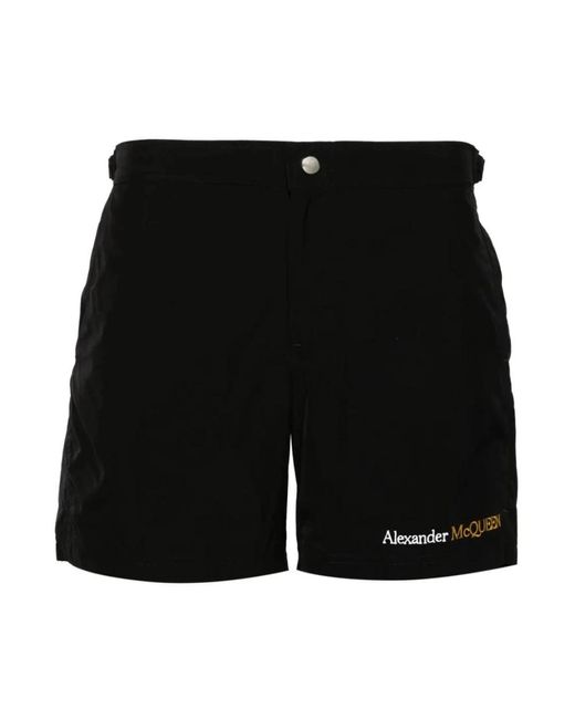 Alexander McQueen Black Beachwear for men