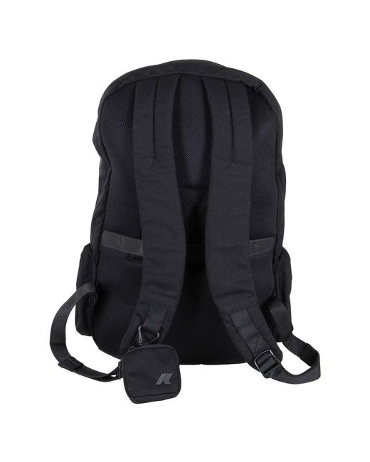 K-Way Black Backpacks for men