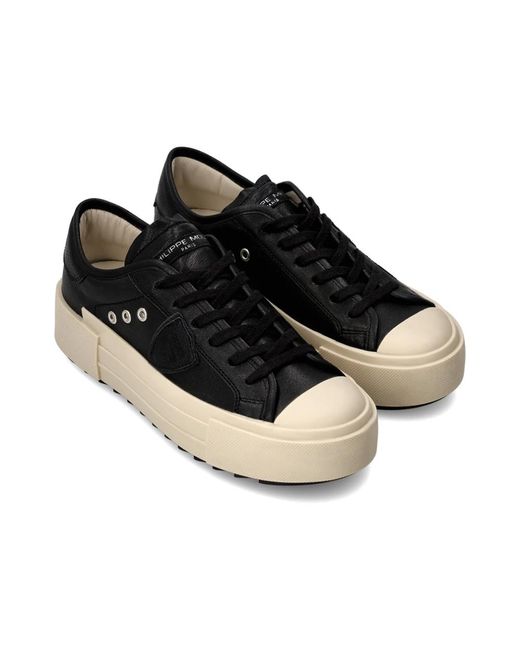 Philippe Model Black Sneakers