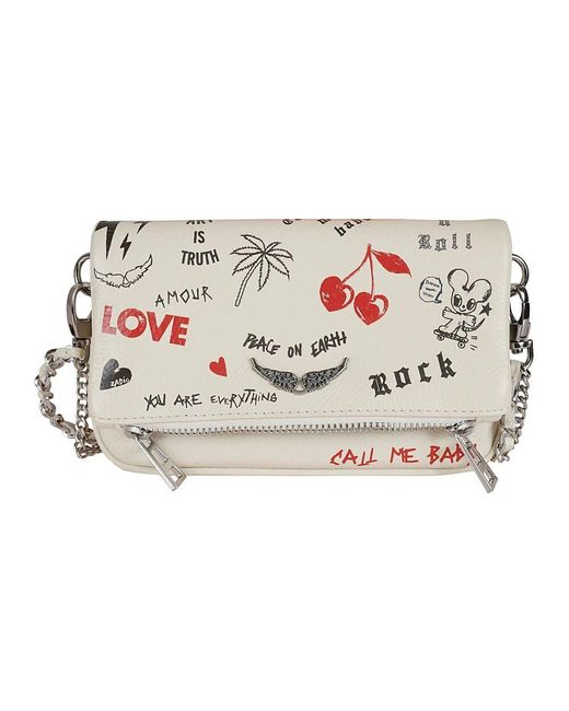 Zadig & Voltaire Pink Shoulder Bags