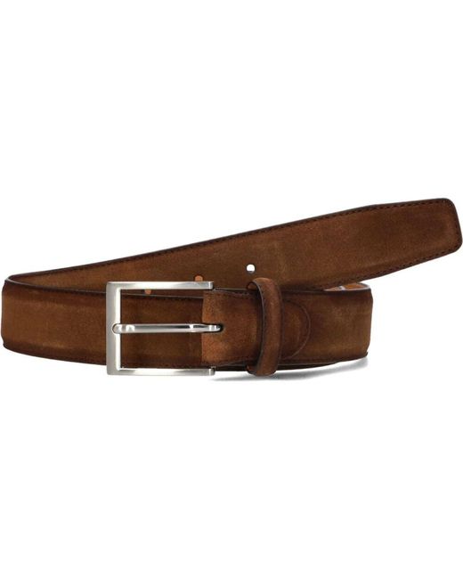Magnanni Shoes Ledergürtel Cognac in Brown für Herren