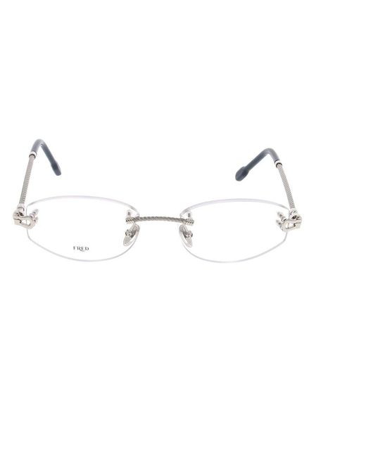 Glasses Fred de color Metallic