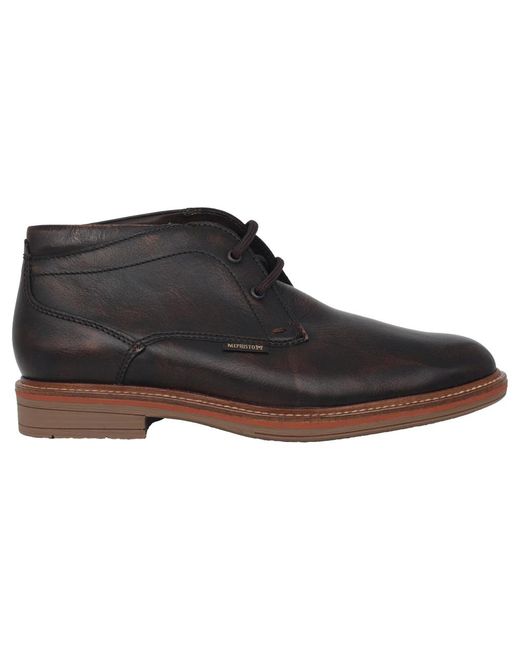 Mephisto Stylischer Herren Knöchelstiefel in Black für Herren