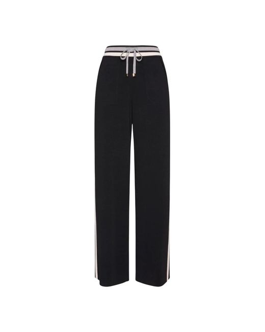 Elena Miro Black Wide Trousers