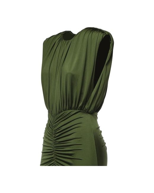 Self-Portrait Green Gowns