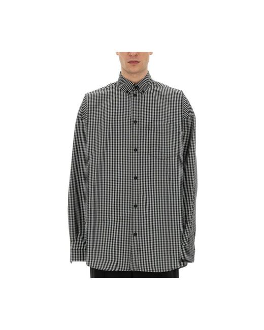 Balenciaga Gray Casual Shirts for men