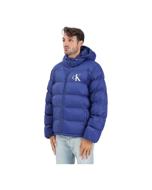 Calvin Klein Blue Winter Jackets for men