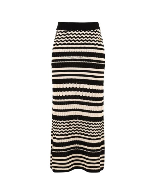 Akep Black Maxi Skirts
