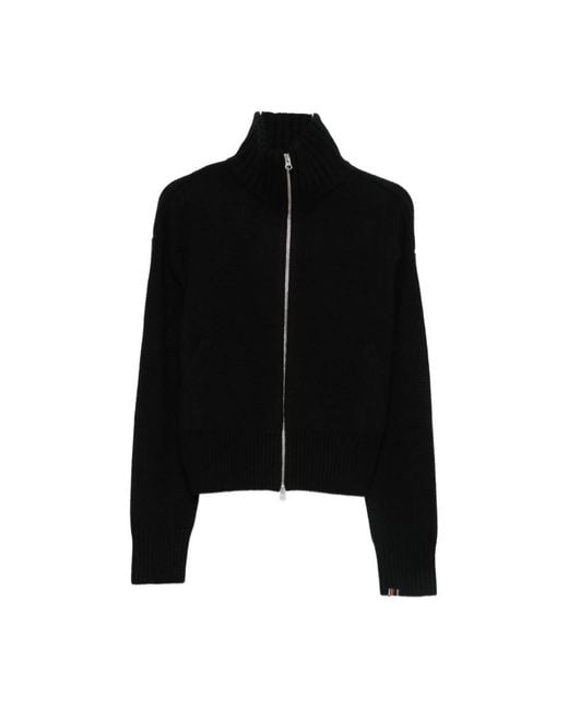 Extreme Cashmere Zwarte Cashmere Vest Met Rits in het Black