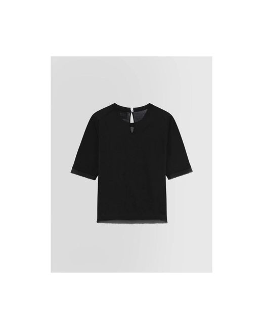 Alpha Studio Black T-Shirts