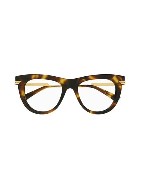 Bottega Veneta Brown Glasses