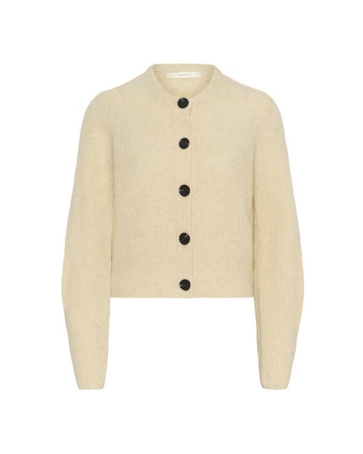 Inwear Truien & Vesten ,Wol Niasiw Cardigan in het Natural