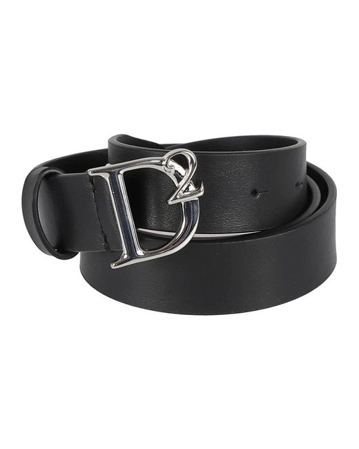 DSquared² Black Belts for men