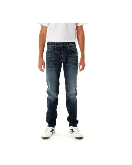 Replay Blue Slim Fit Jeans for men