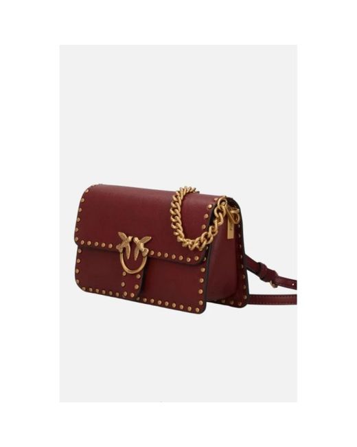 Pinko Red Cross Body Bags