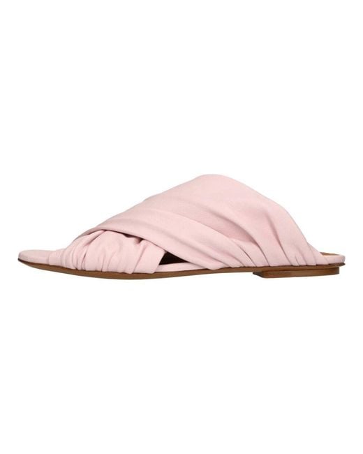 Forte Forte Pink Sandalen Rosa