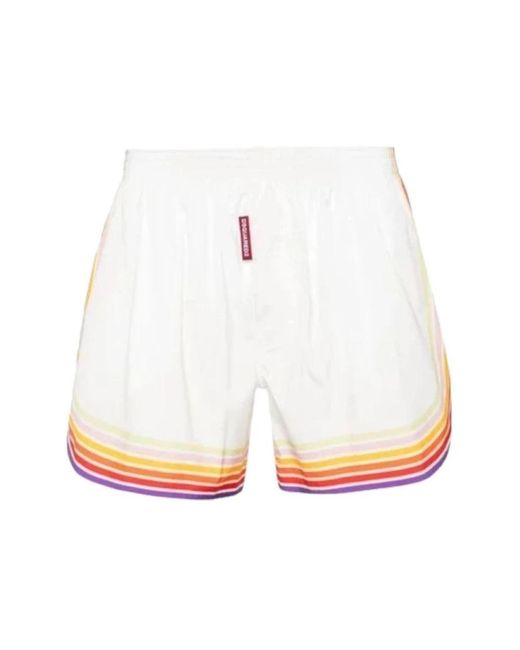 DSquared² White Beachwear for men