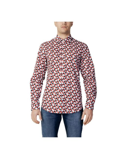 Antony Morato Red Casual Shirts for men
