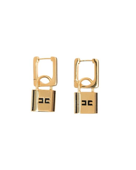 Elisabetta Franchi Metallic Earrings