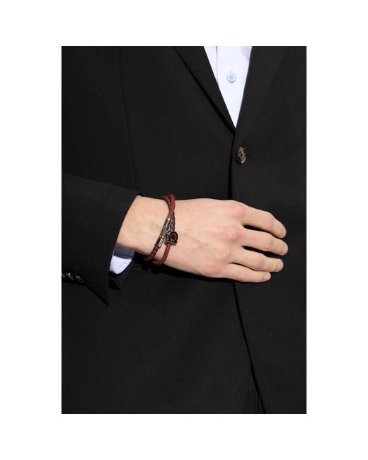 Bracelets Ferragamo de hombre de color Red