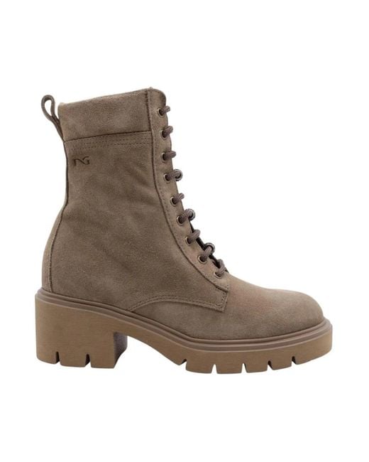 Heeled Boots di Nero Giardini in Brown