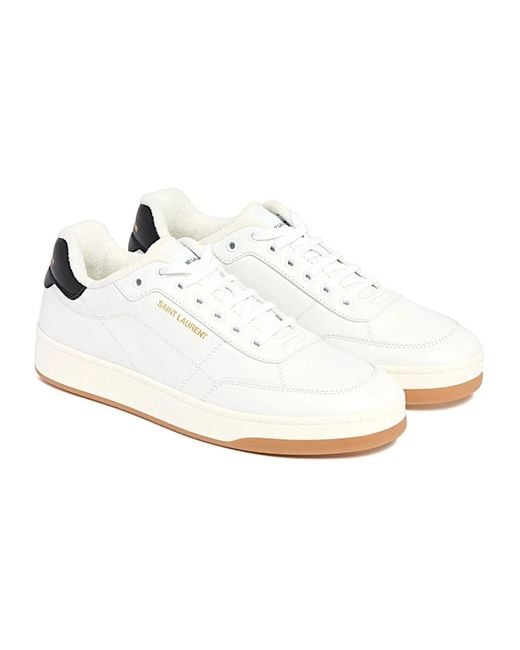 Saint Laurent White Sl61 Sneaker for men