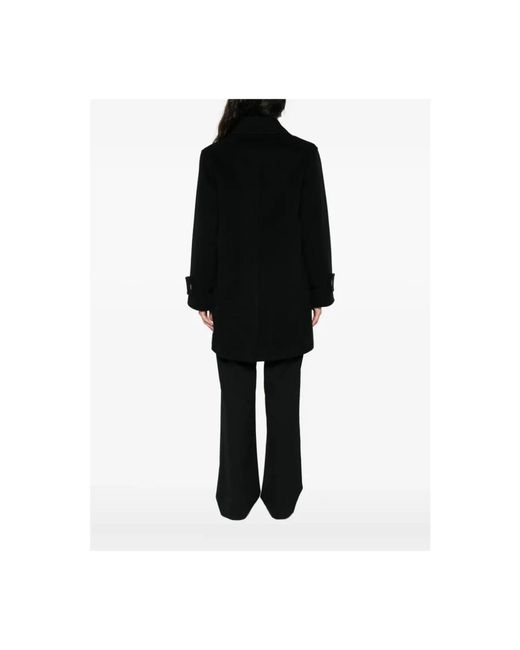 Joseph Black Single-Breasted Coats