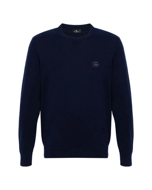Etro Blue Sweatshirts for men